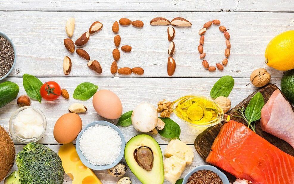 makanan diet keto